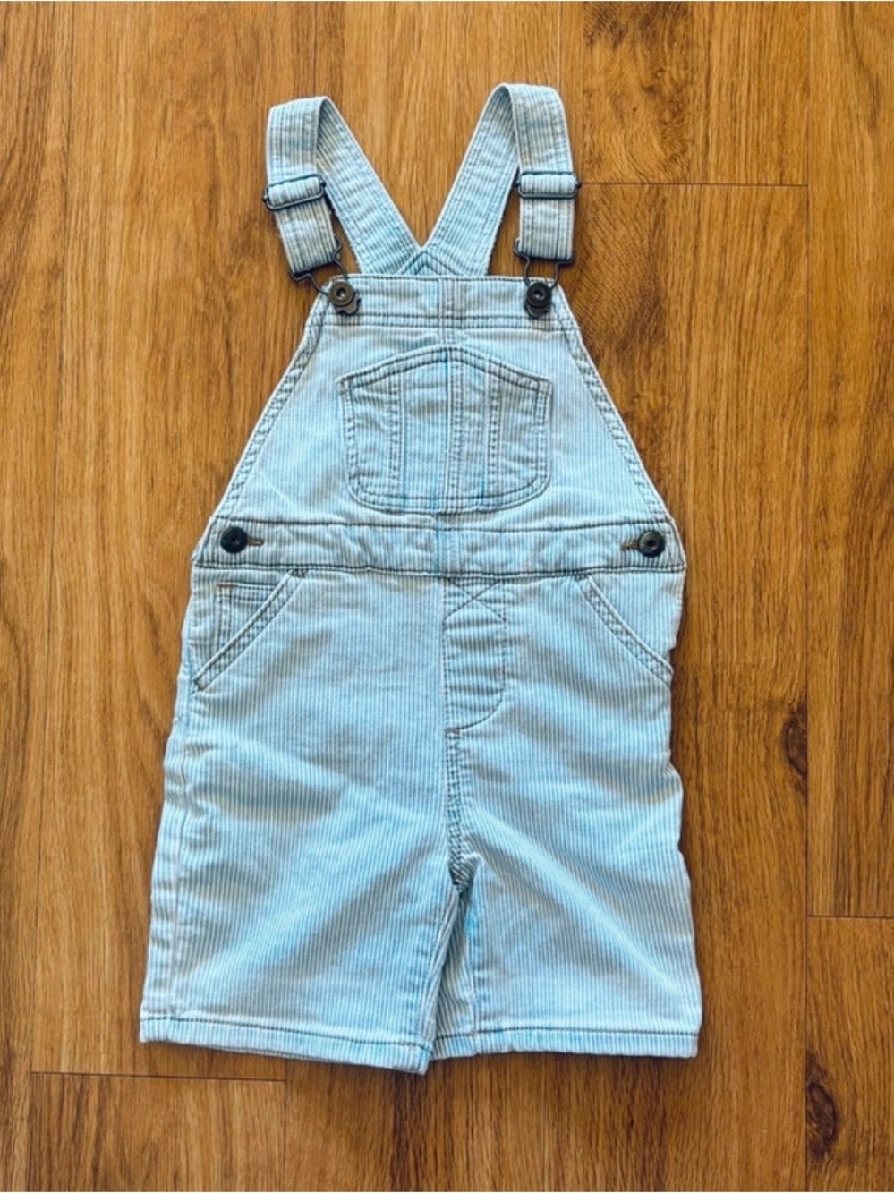 Wonder Nation Girls Denim Shortall • 4T